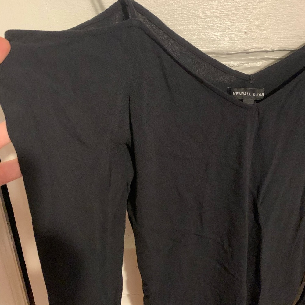 Kendall & Kylie Cold Shoulder Long Sleeve
